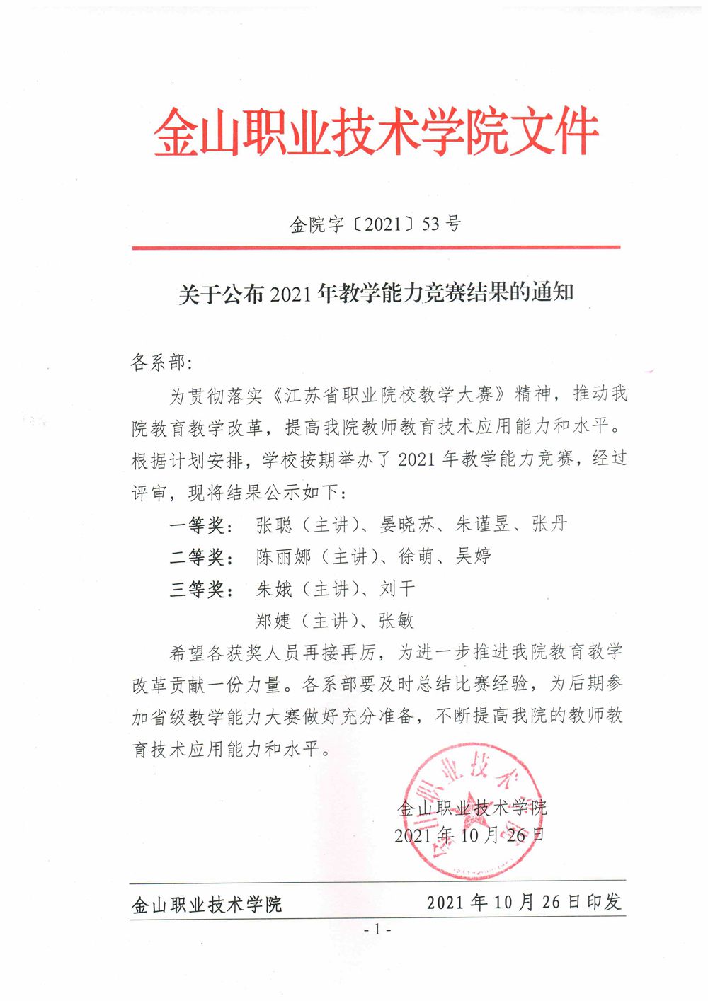 关于公布2021年教学能力竞赛结果的通知 _1_副本.jpg